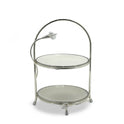 Title: Elegant 2-Tier Cake Stands