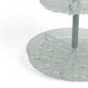 Elegant acrylic 2-Tier Cake Stand