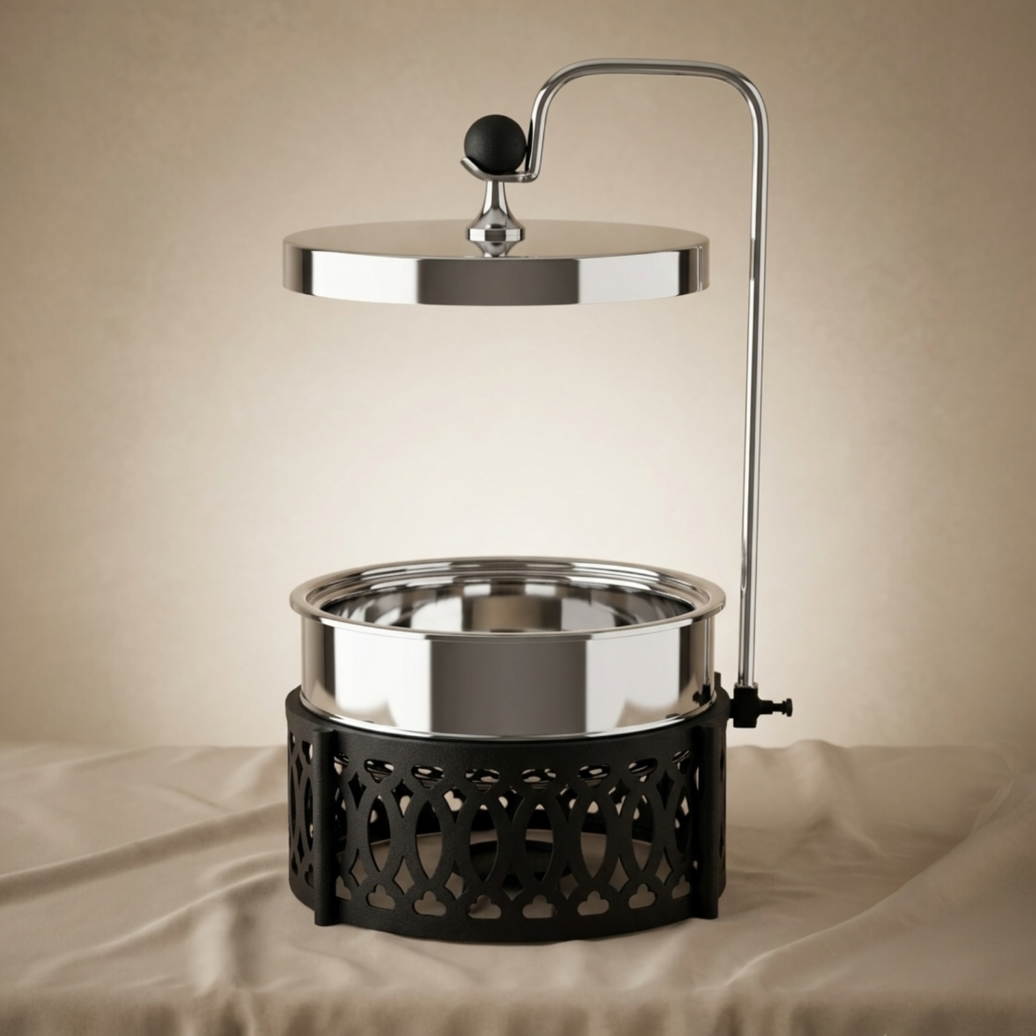 Modern 7.5L Chafing Dish with Integrated Lid Holder - Mawaeen