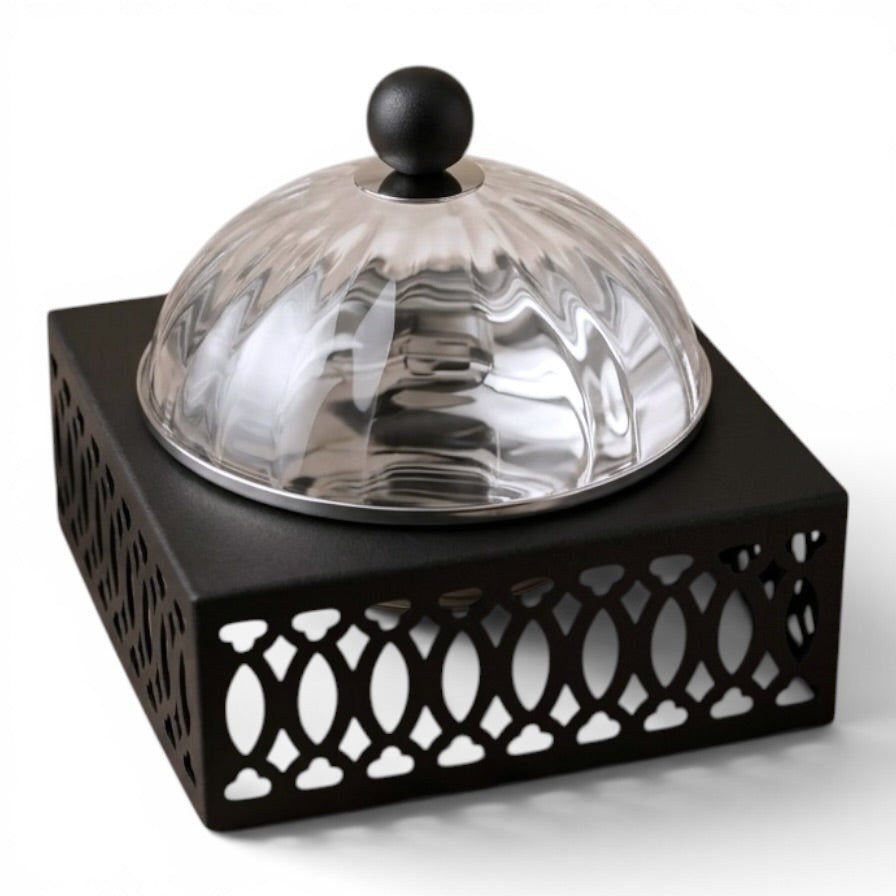 Modern Date Bowl with Lid