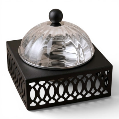 Modern Date Bowl with Lid - Mawaeen
