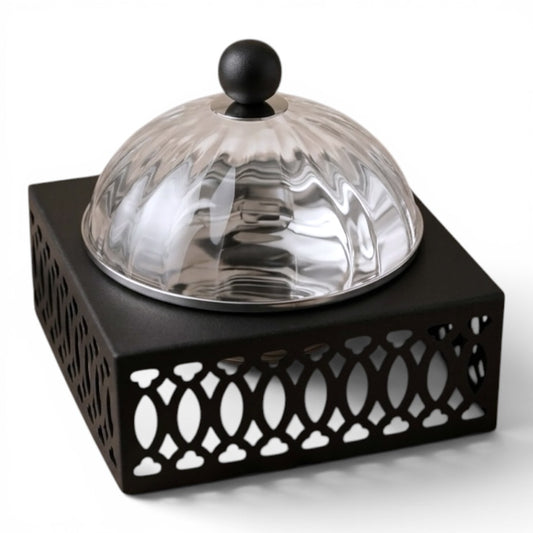Modern Date Bowl with Lid - Mawaeen