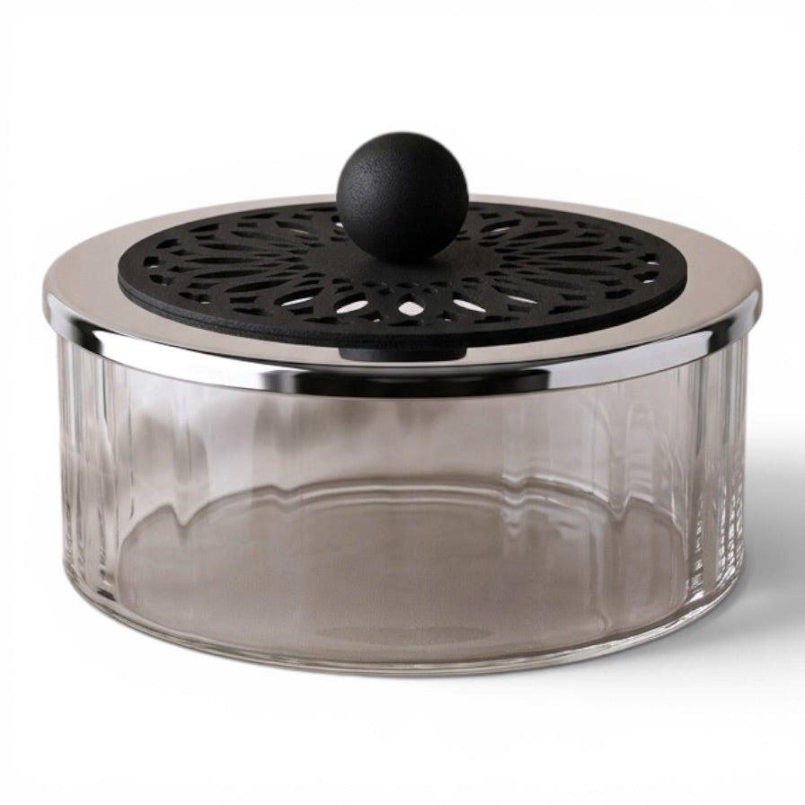 Modern Glass Candy Box (L)