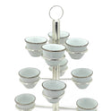 Silver-Plated Coffee Cup Tree