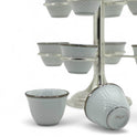 Silver-Plated Coffee Cup Tree