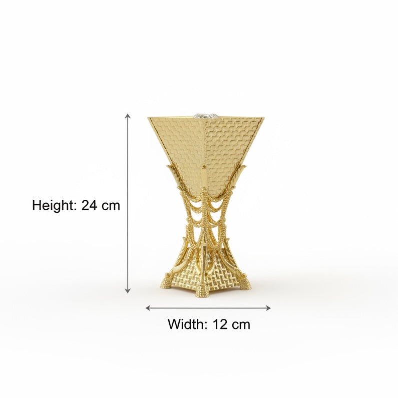 Golden Medium Incense Burner – ( M )