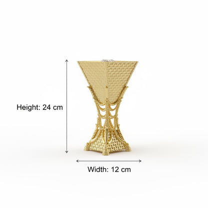 Golden Medium Incense Burner – ( M )