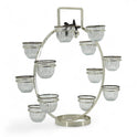 Silver-Plated Pomegranate Coffee Cup Carousel