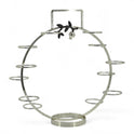 Silver-Plated Pomegranate Coffee Cup Carousel