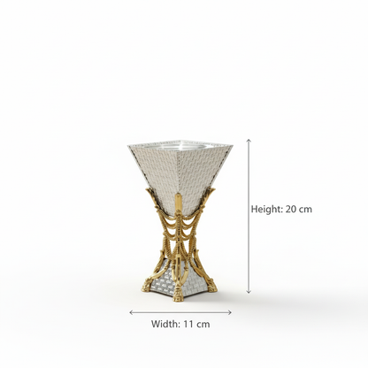 Silver & Gold Small Incense Burner – (S)