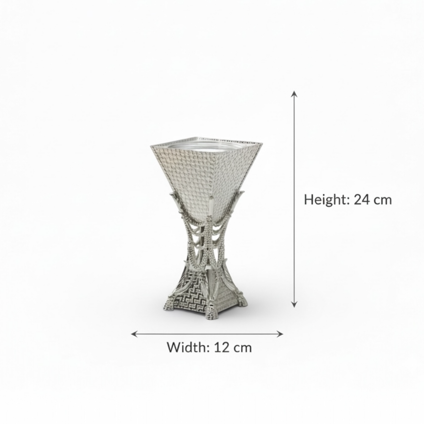 Silver Medium Incense Burner – (M)