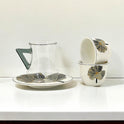 Contemporary Floral Tea Set - 18 Piece Modern Design