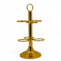Gold-Plated Floral Coffee Cup Tree