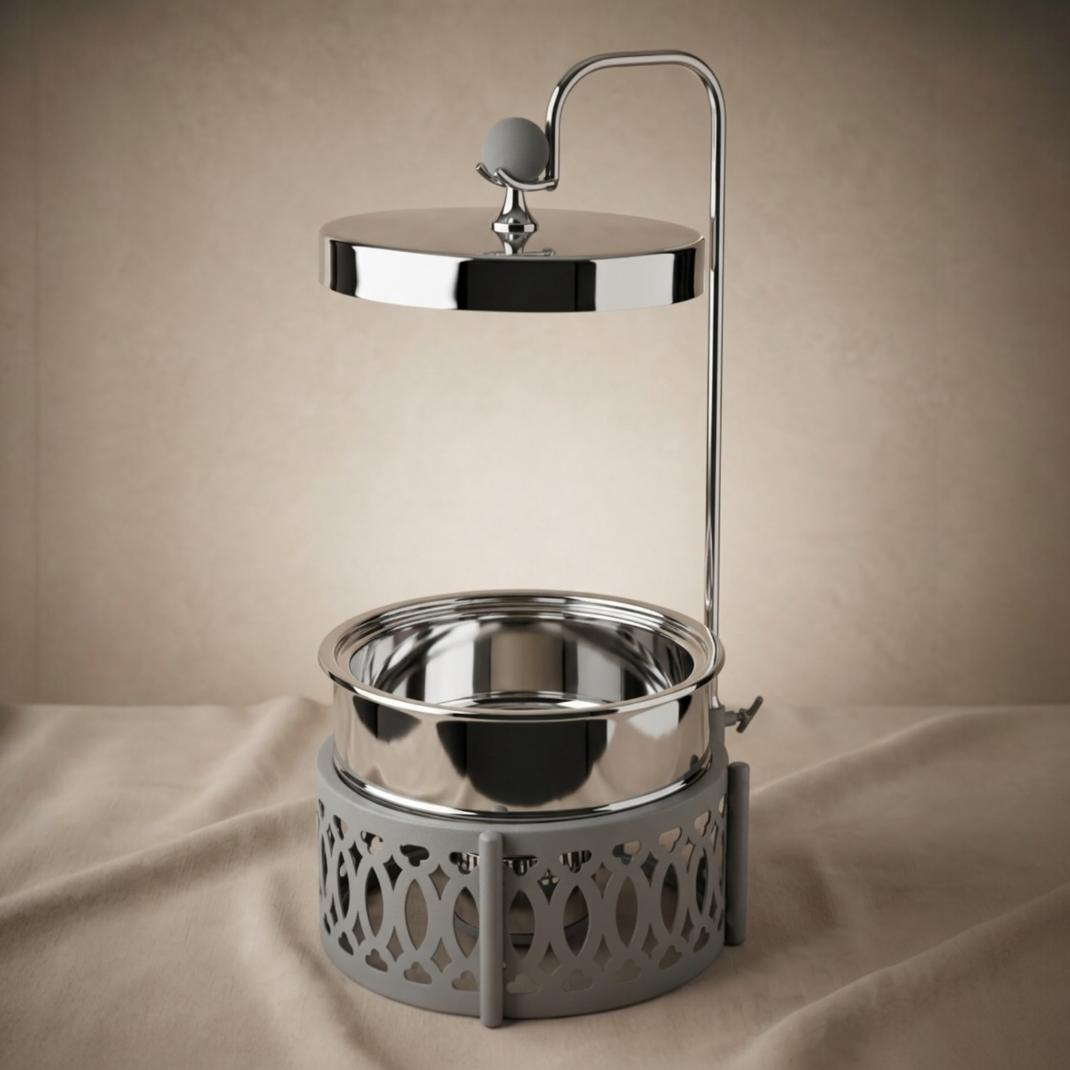 Modern Chafing Dish Serving Set 7.5L - Gray - Mawaeen