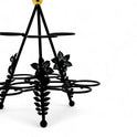 Black Metal Pyramid Coffee Cup Holder