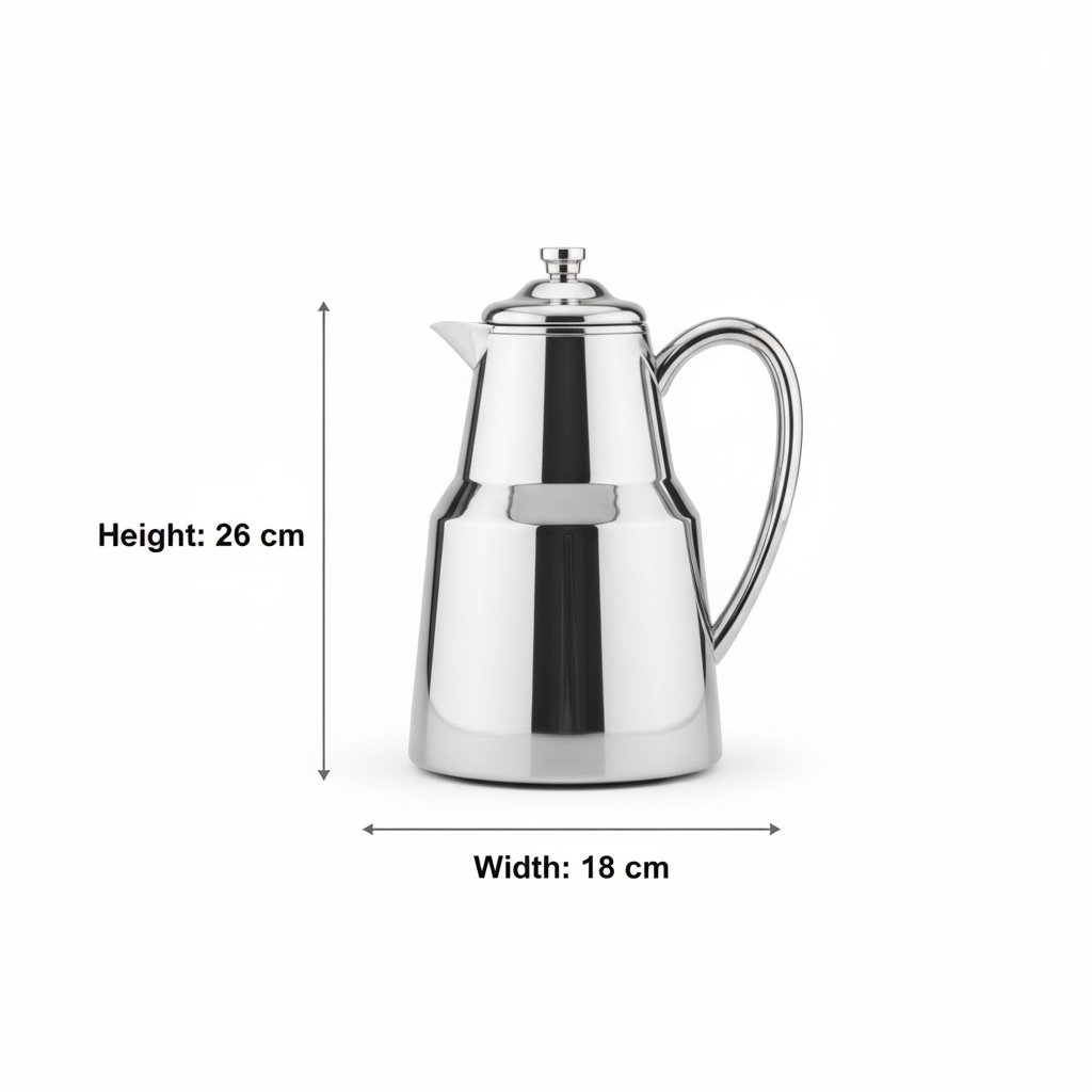 Pilsco Premium Thermal Flask – (Silver, 1.0L)