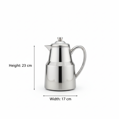 Pilsco Premium Thermal Flask – (Silver, 0.65L)