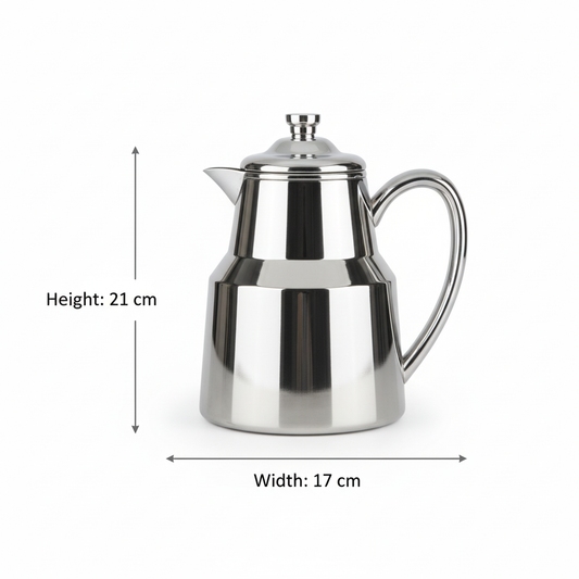 Pilsco Premium Thermal Flask – (Silver, 0.35L)