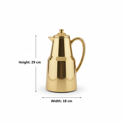 Pilsco Premium Thermal Flask – (Gold, 1.3L)