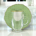 Garden Bloom Beverage Set: Turkish, Arabic, Milk Tea & Tea Glasses