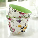Garden Bloom Beverage Set: Turkish, Arabic, Milk Tea & Tea Glasses