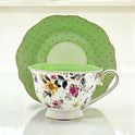 Garden Bloom Beverage Set: Turkish, Arabic, Milk Tea & Tea Glasses