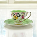 Garden Bloom Beverage Set: Turkish, Arabic, Milk Tea & Tea Glasses