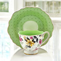 Garden Bloom Beverage Set: Turkish, Arabic, Milk Tea & Tea Glasses