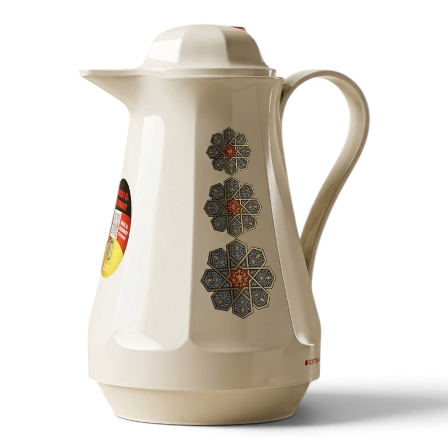 Rotpunkt German Vacuum Flask – Islamic Geometric Motif Edition (1.0 Liter)