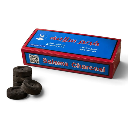 Salama Quick Ignition Mini Incense Charcoal (22mm – 140 Discs)
