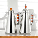 Modern Elegance Flask Set (2-Piece): Sleek Design, Multiple Colors (silver)