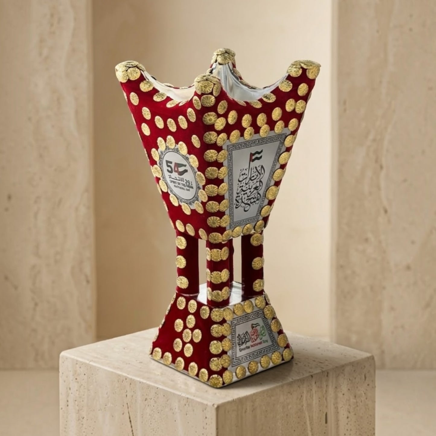 UAE National Day Velvet Incense Burner – Small Size (S)