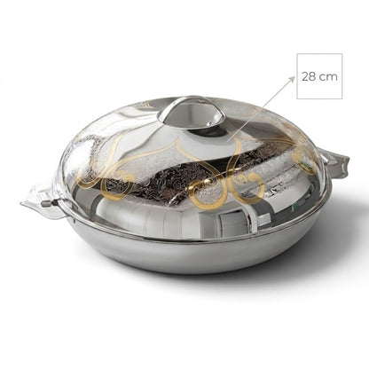 Pradeep 18/10 Stainless Steel Hotpot – 28 cm