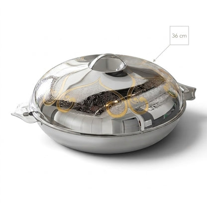 Pradeep 18/10 Stainless Steel Hotpot – 36 cm