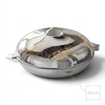 Pradeep 18/10 Stainless Steel Hotpot – 40 cm