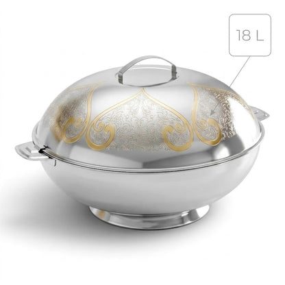 Pradeep 18/10 Stainless Steel Hotpot – 18 L