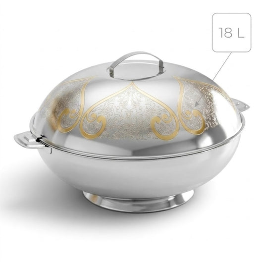 Pradeep 18/10 Stainless Steel Hotpot – 18 L