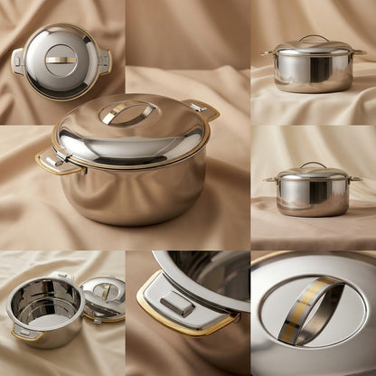 Pradeep Stainless Steel Insulated Hot Pot – 500 ml