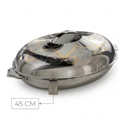 Pradeep Stainless Steel Insulated Hot Pot – 45 cm