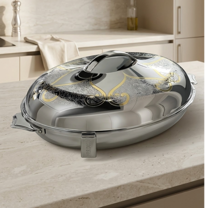 Pradeep Stainless Steel Insulated Hot Pot – 36 cm