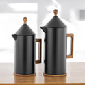 Almarjan Duo Flask Set: 1L & 0.6L Thermal Elegance - Black