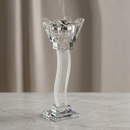Luxury Crystal Incense Burner (20 cm) – Elegant & Modern Design