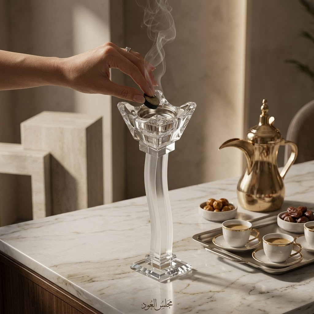 Luxury Crystal Incense Burner – Statement Home Decor (L)