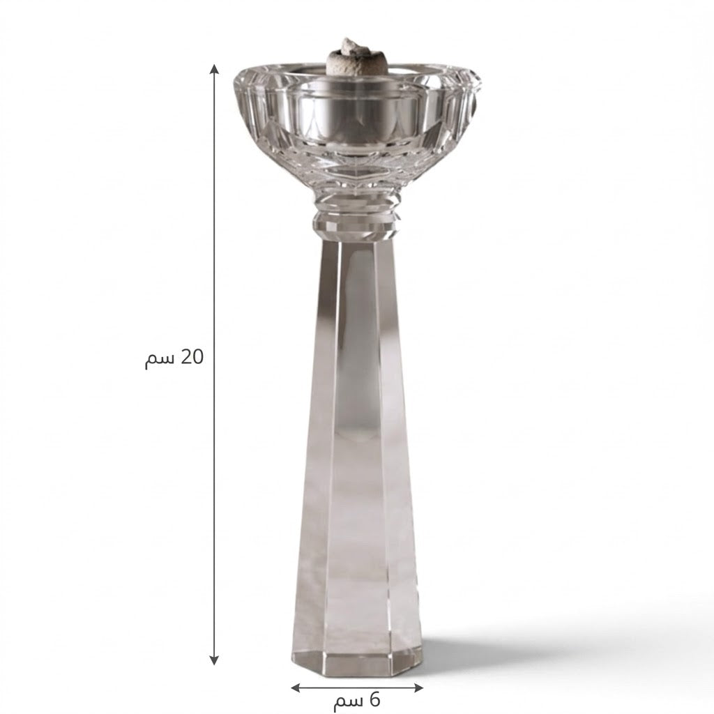 Compact Crystal Incense Burner (S)