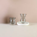 The Complete 18-Piece Coffee & Tea Glass Cup Set: Ribbed Style, Full Service