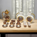 Luxury Arabian Coffee Flask Set (Highlights the product and style)
