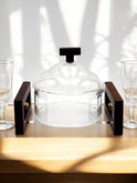 Modern Round Candy Display (Emphasizes contemporary design)