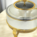 Buffet Set: Wood & Metallic Elegance in Multiple Sizes (4L, 6L, 8L)