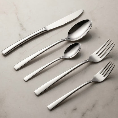 Alpen Berg Premium 38-Piece Silverware Set with Display Stand