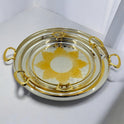 Ornate Stainless Steel Trays